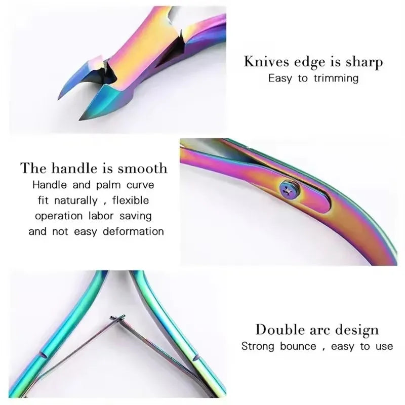 1pc Germany Dead Skin Pliers Nail Clippers Olecranon Pliers Stainless Steel Nail Clippers Dead Skin Scissors Nail Groove Special